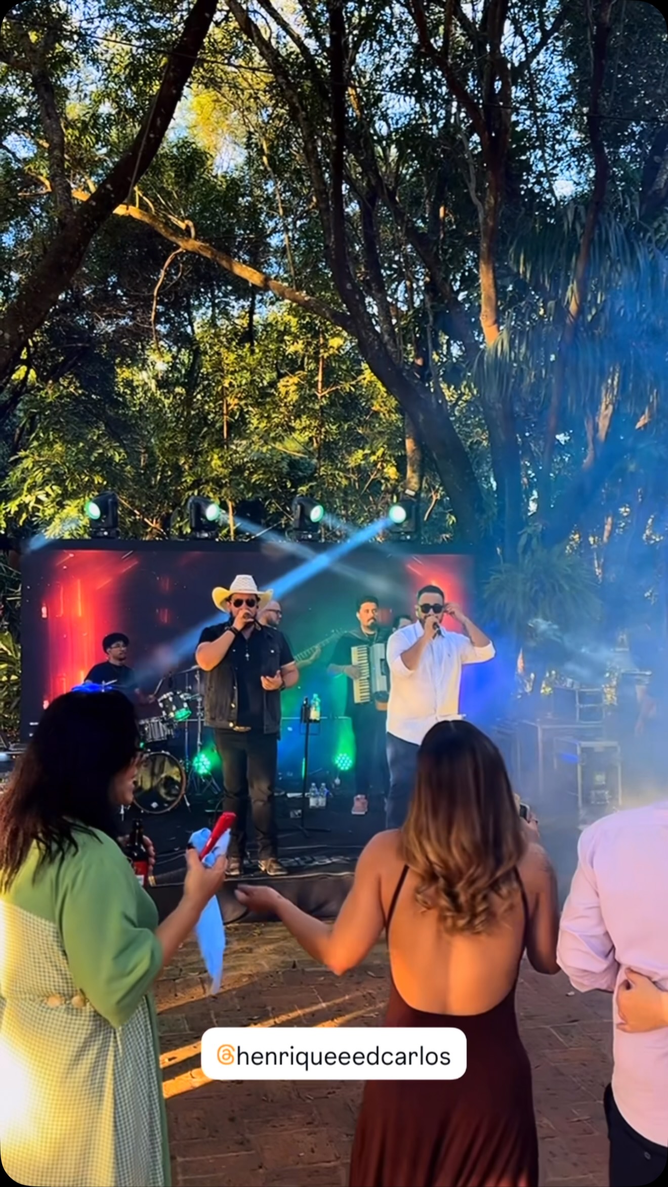 Celebração no espaço do O Incantare
